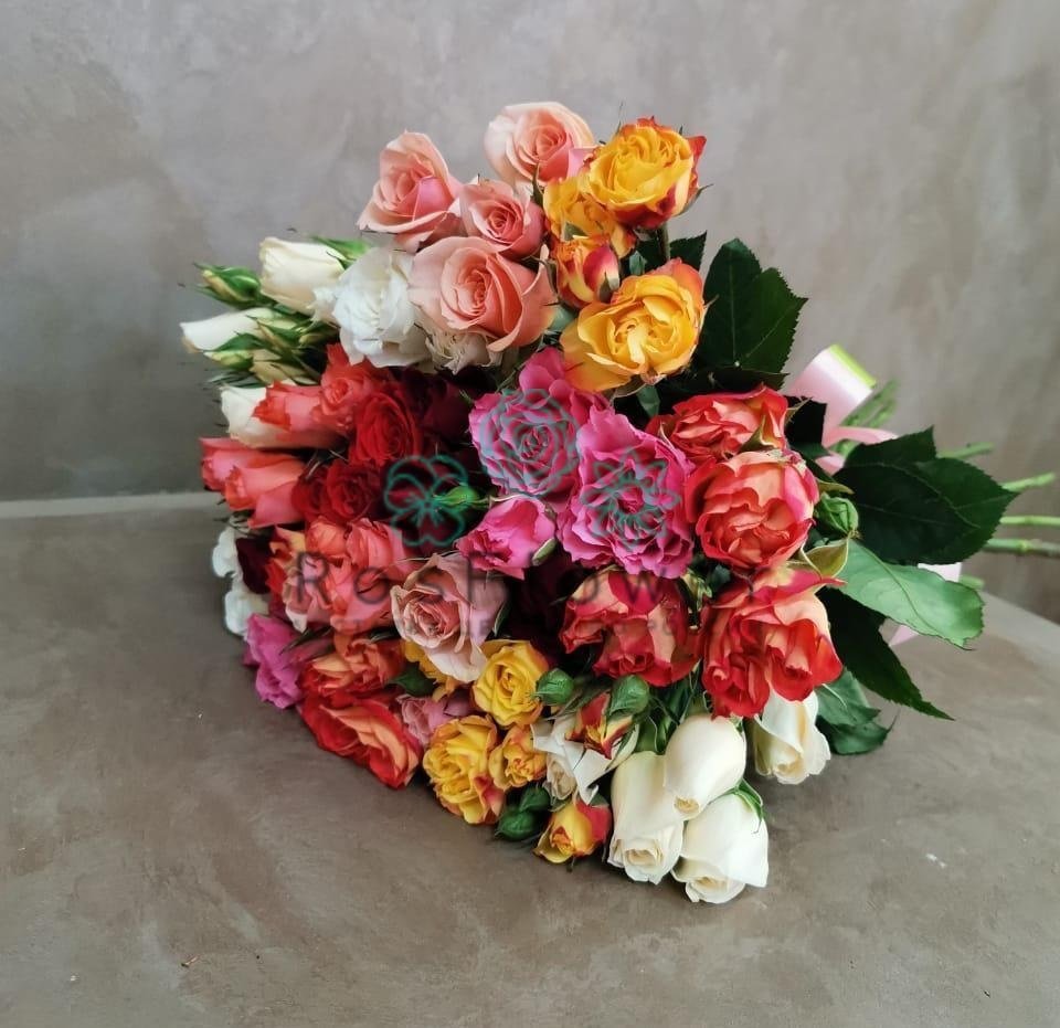 Букет цветов из: Розы в Насадкино