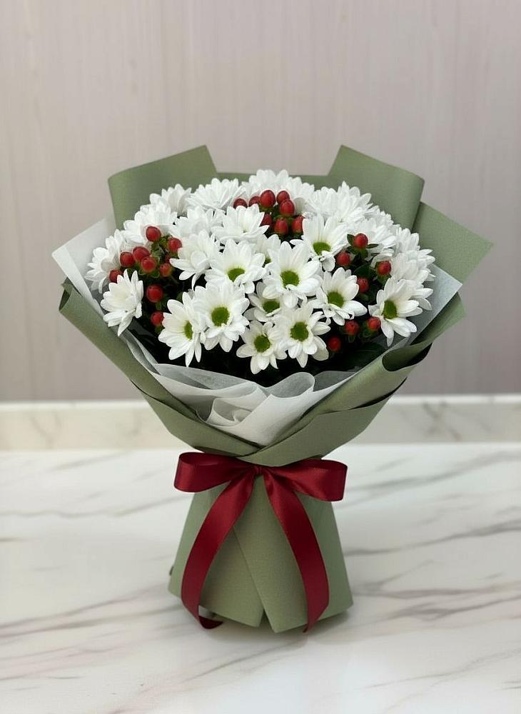 Букет цветов из: Хризантемы в Насадкино