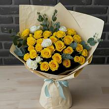 Букет цветов из:  Розы #REPLACE_PRED# Насадкино