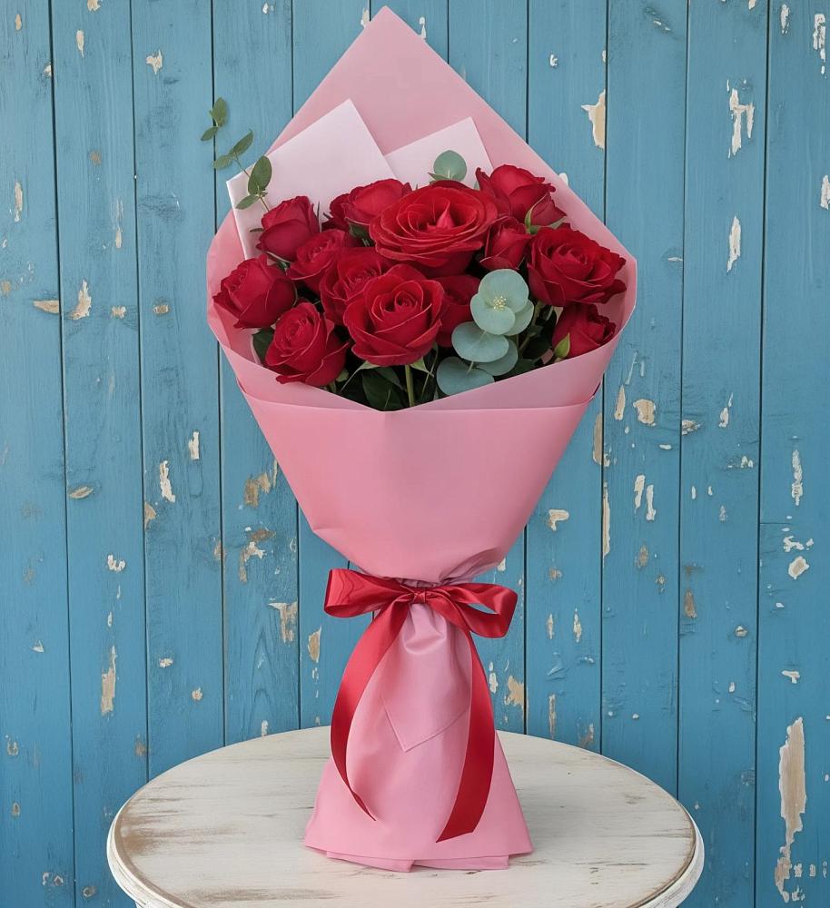 Букет цветов из: Розы в Насадкино