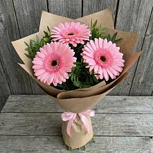 Букет цветов из:  Герберы #REPLACE_PRED# Насадкино