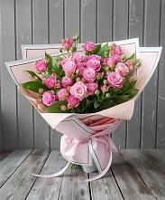 Букет Розовый кустик #REPLACE_PRED# Насадкино