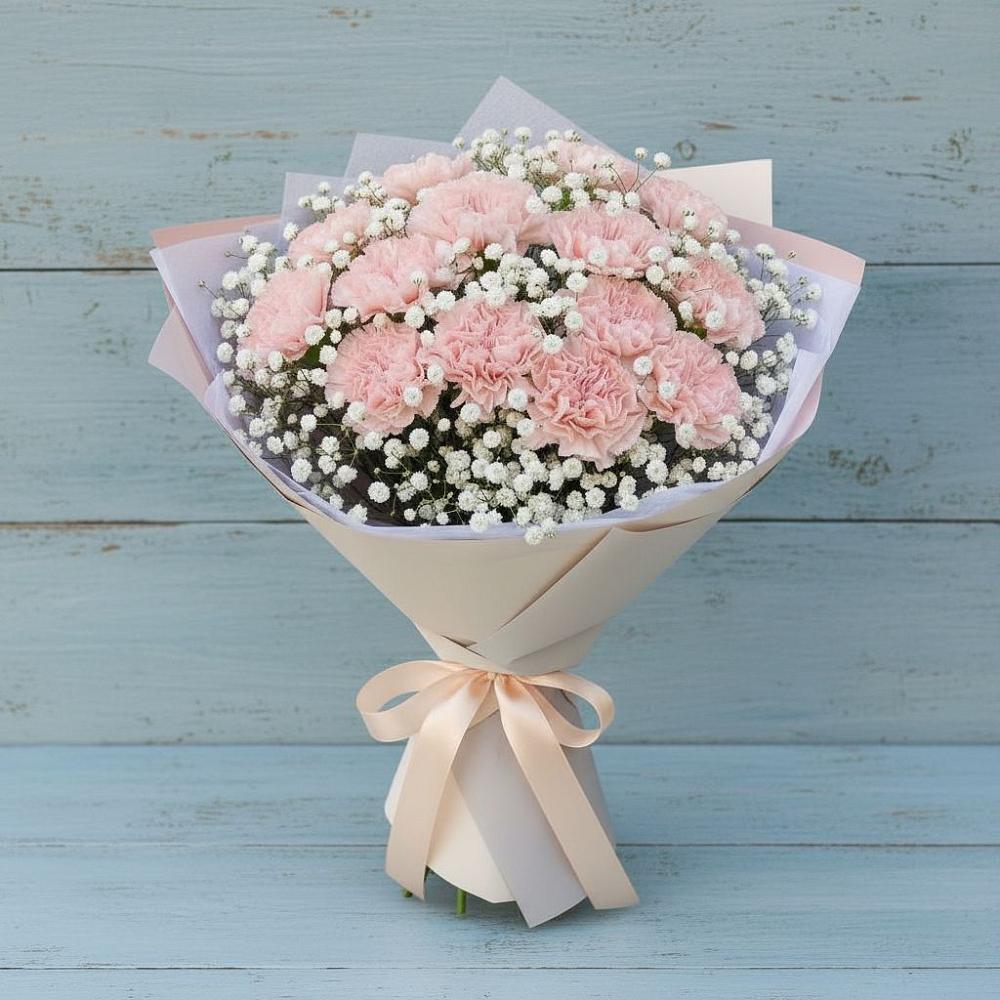 Букет цветов из: Гвоздики в Насадкино