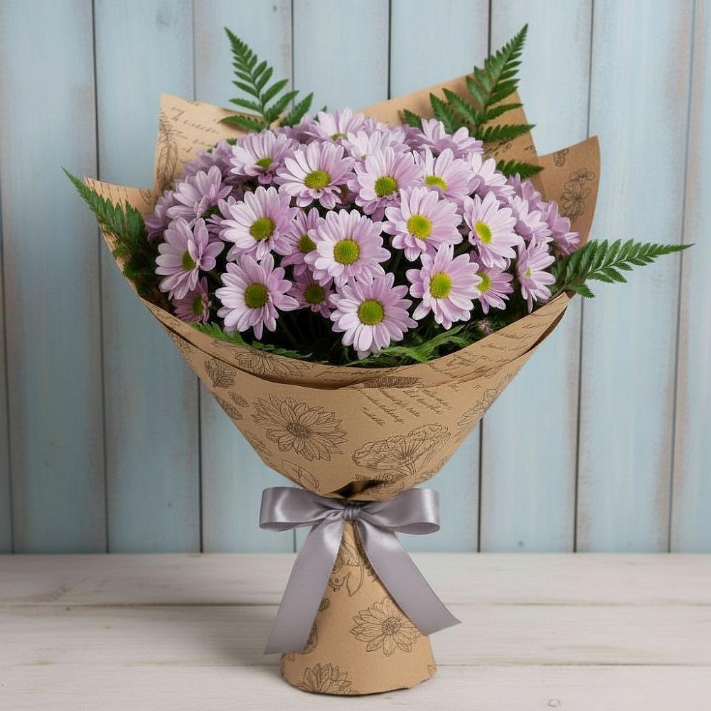 Букет цветов из: Хризантемы в Насадкино