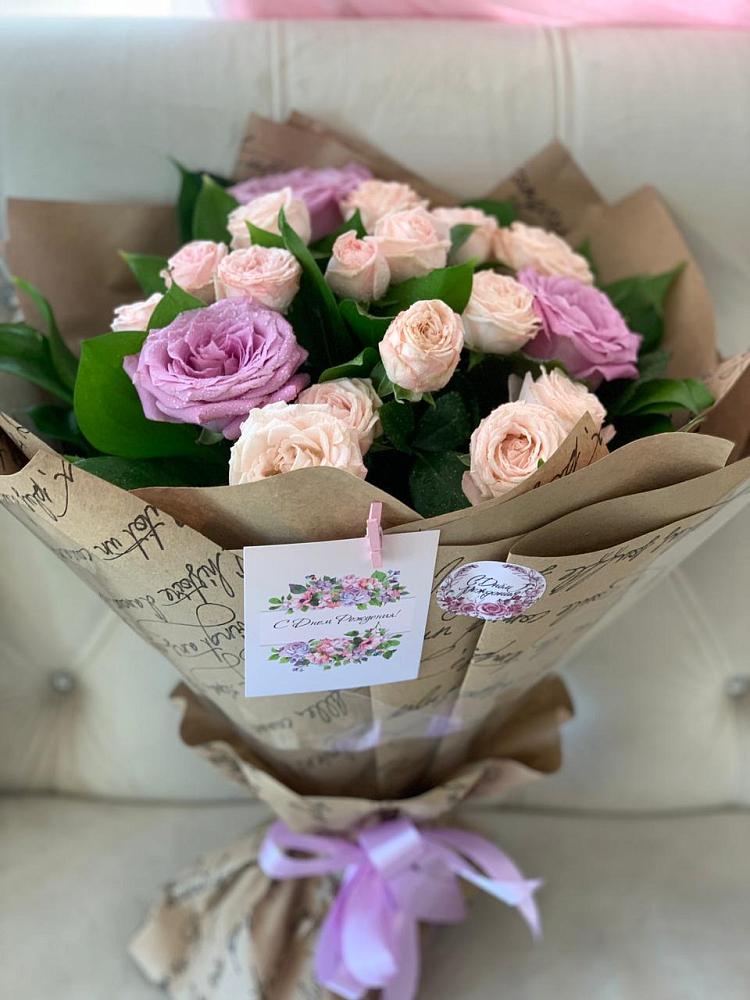 Букет цветов из: Розы в Насадкино