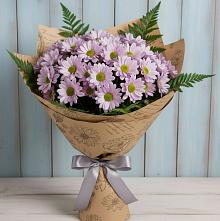 Букет цветов из:  Хризантемы #REPLACE_PRED# Насадкино