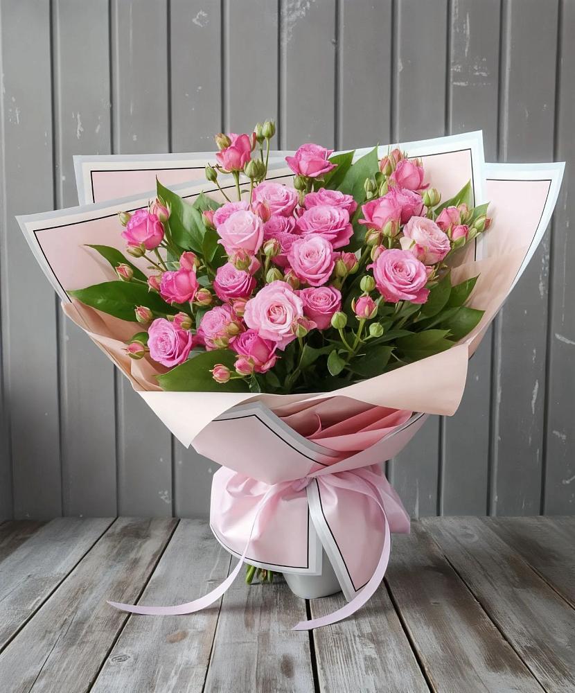 Букет Розовый кустик в Насадкино