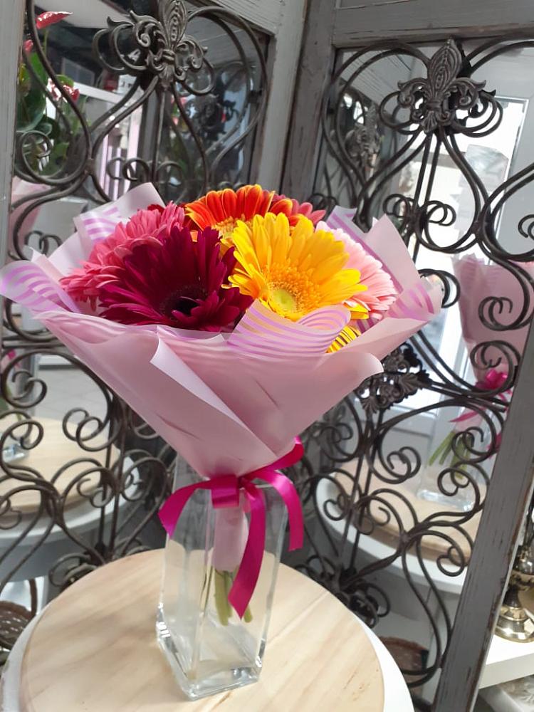 Букет цветов из: Герберы в Насадкино