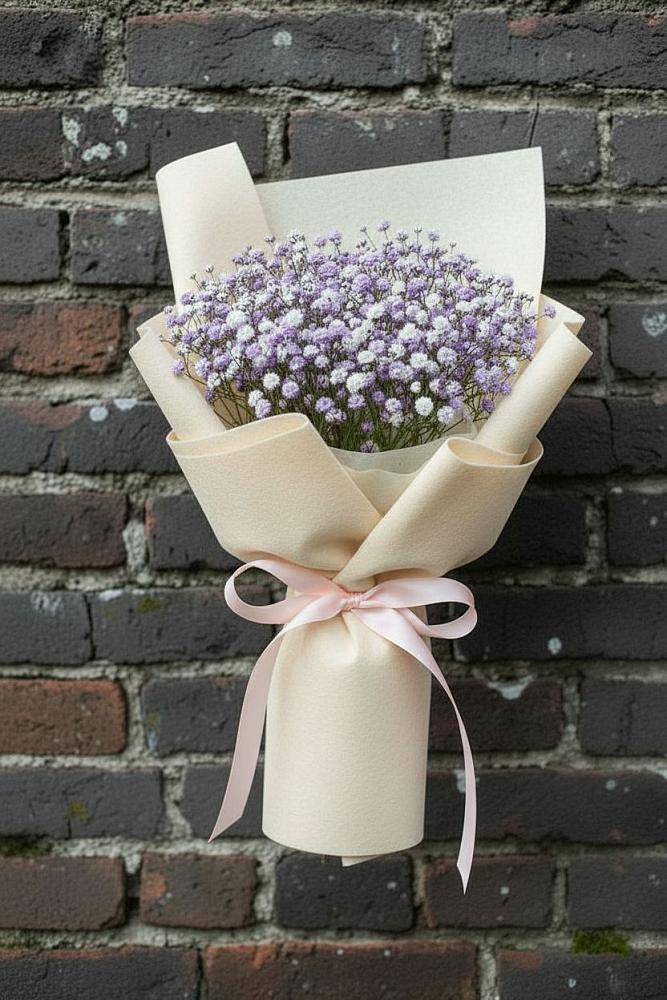 Букет цветов из: Гипсофила в Насадкино