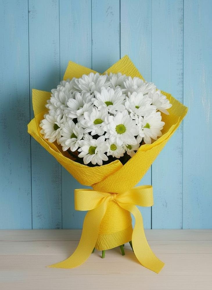 Букет цветов из: Хризантемы в Насадкино