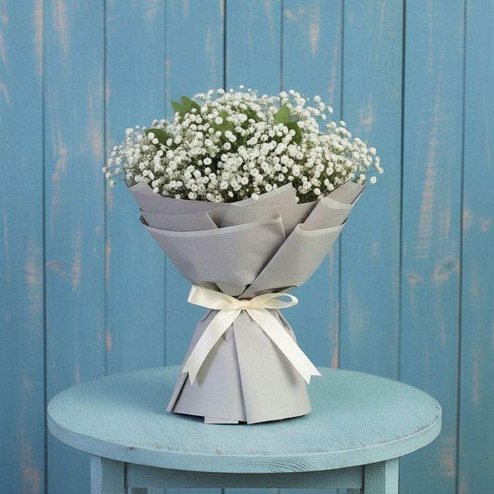 Букет цветов из: Гипсофила в Насадкино