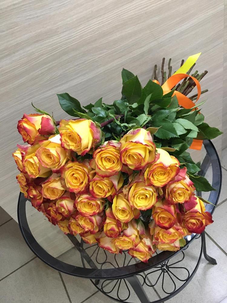 Букет Желтые розы в Насадкино