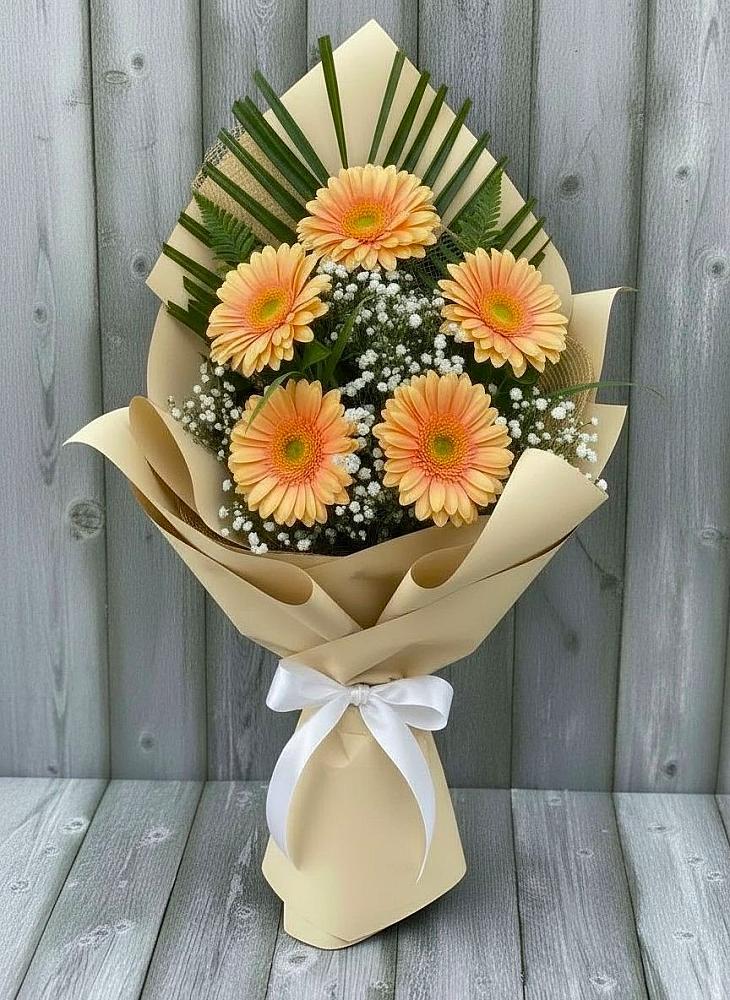 Букет цветов из: Герберы в Насадкино