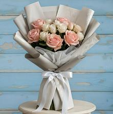 Букет цветов из:  Розы в Насадкино
