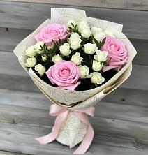 Букет цветов из:  Розы в Насадкино