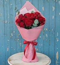 Букет цветов из:  Розы #REPLACE_PRED# Насадкино