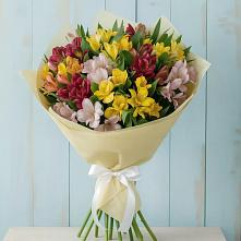 Букет цветов из:  Альстромерии #REPLACE_PRED# Насадкино