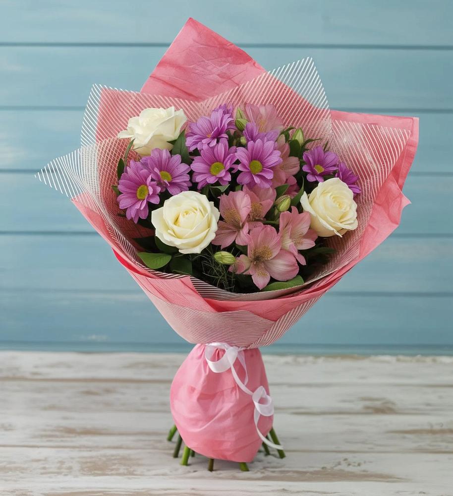 Букет цветов из: Герберы в Насадкино