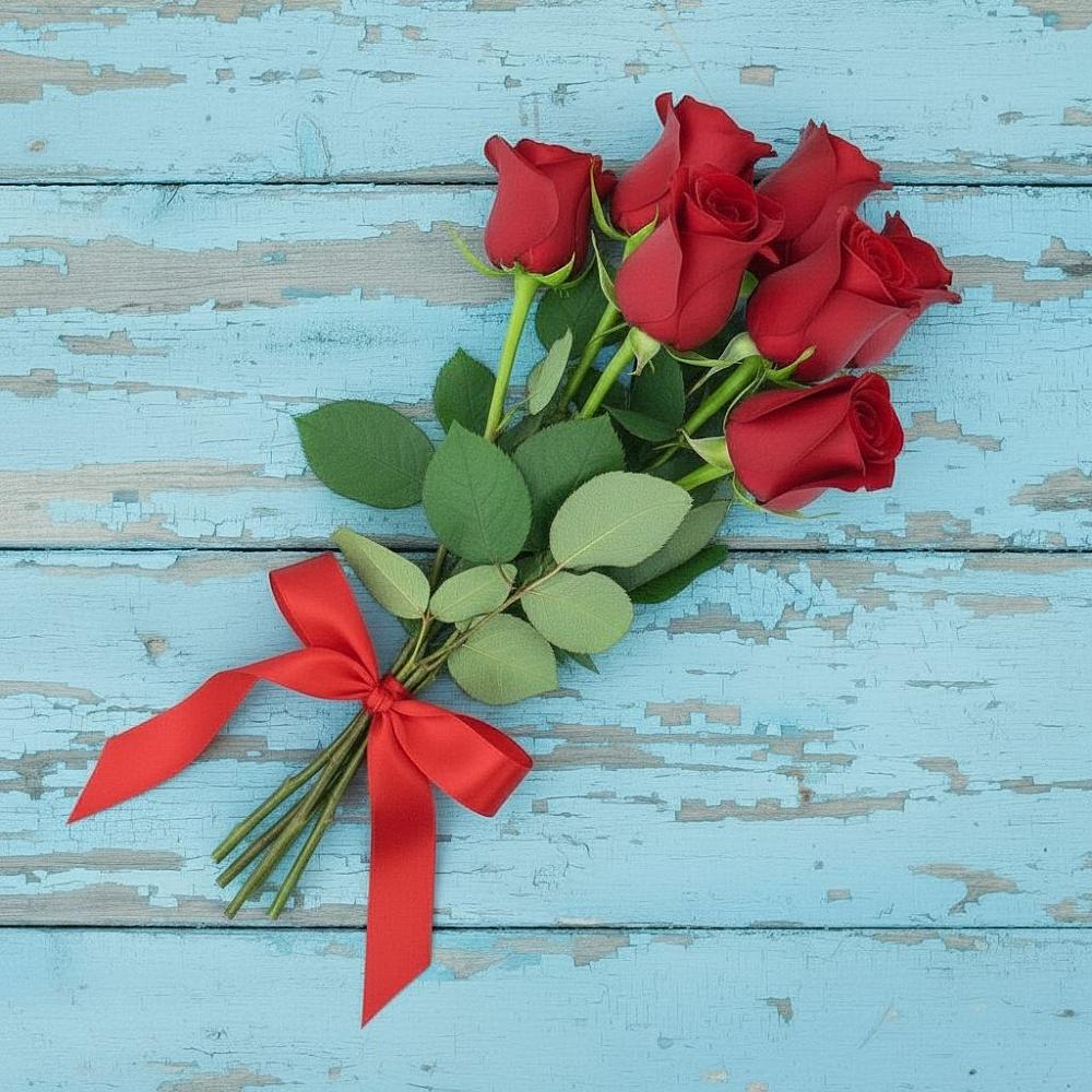 Букет Красные розы в Насадкино