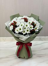 Букет цветов из:  Хризантемы в Насадкино