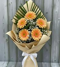 Букет цветов из:  Герберы в Насадкино