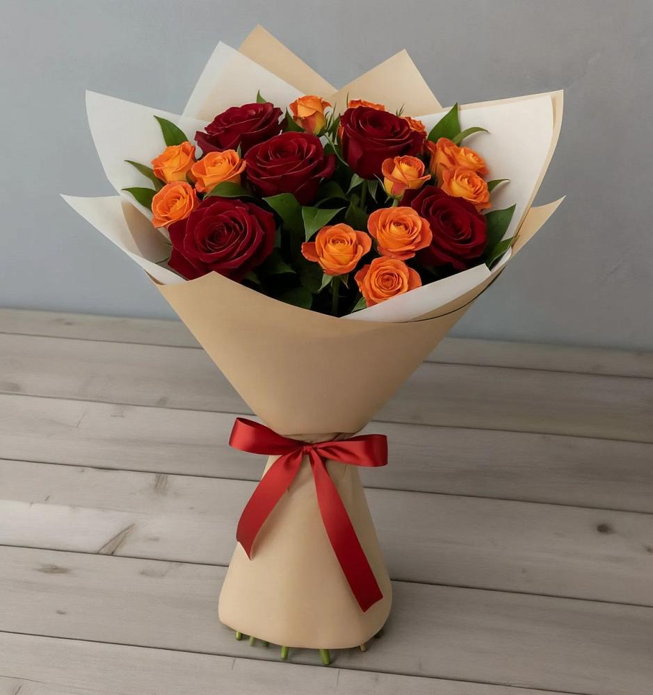 Букет Любовь и восторг в Насадкино