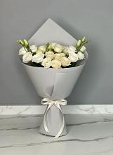 Букет цветов из:  Розы и Лизиантусы в Насадкино