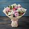 Букет цветов из: Хризантемы, Альстромерии и Розы в Насадкино
